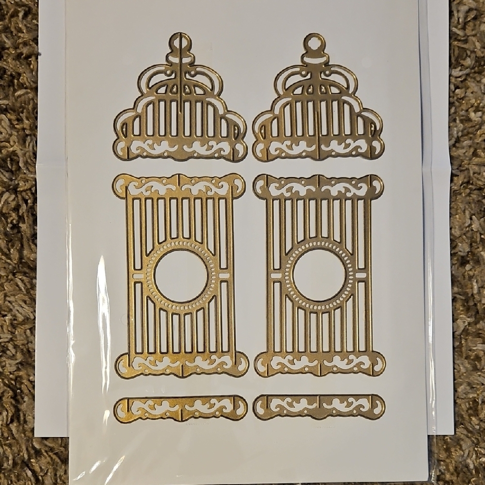 Collapsible Bird Cage Die Cuts